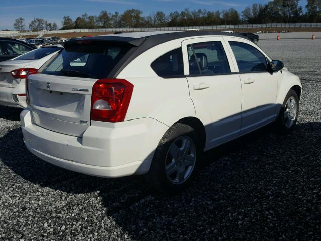 1B3HB48A09D149291 - 2009 DODGE CALIBER SX WHITE photo 4