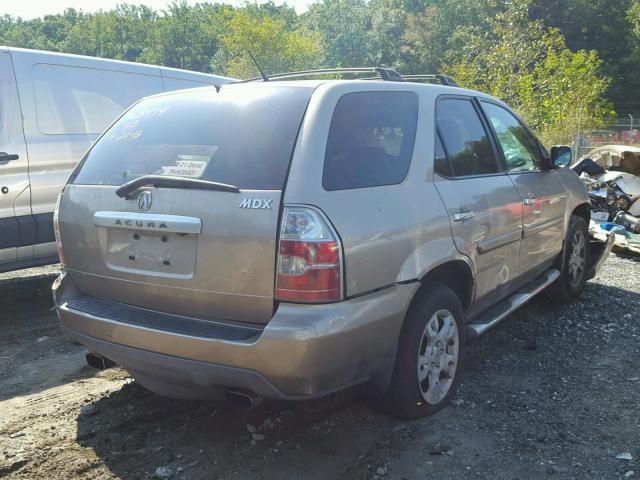 2HNYD18904H524261 - 2004 ACURA MDX TOURIN TAN photo 4