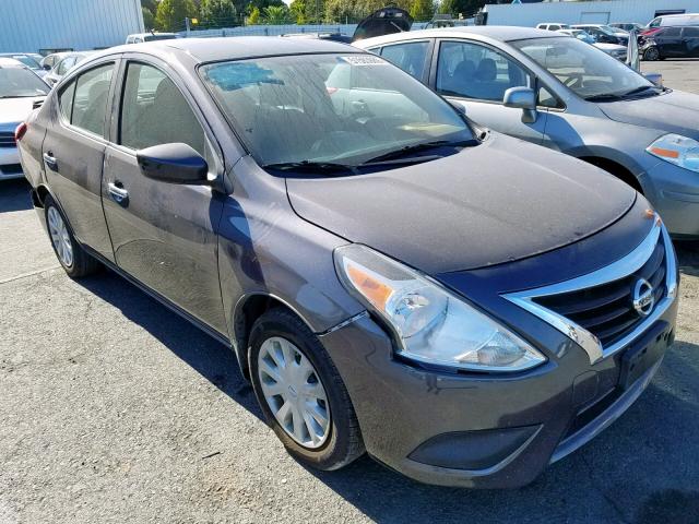 3N1CN7AP7FL863444 - 2015 NISSAN VERSA S BROWN photo 1