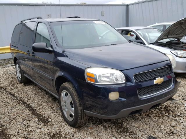 1GNDV23LX6D188894 - 2006 CHEVROLET UPLANDER L BLUE photo 1