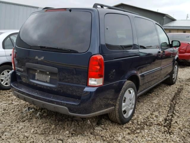 1GNDV23LX6D188894 - 2006 CHEVROLET UPLANDER L BLUE photo 4