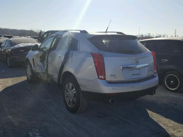 3GYFNAEY6AS599524 - 2010 CADILLAC SRX LUXURY SILVER photo 3