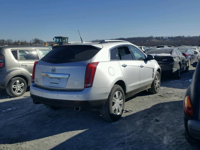 3GYFNAEY6AS599524 - 2010 CADILLAC SRX LUXURY SILVER photo 4