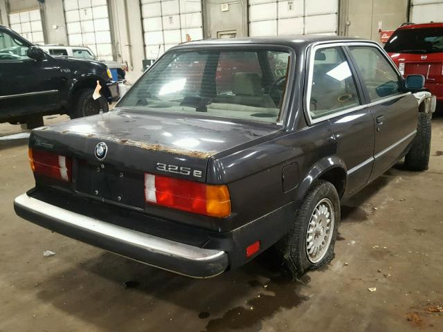 WBAAB5407F9507839 - 1985 BMW 325 E BLACK photo 4