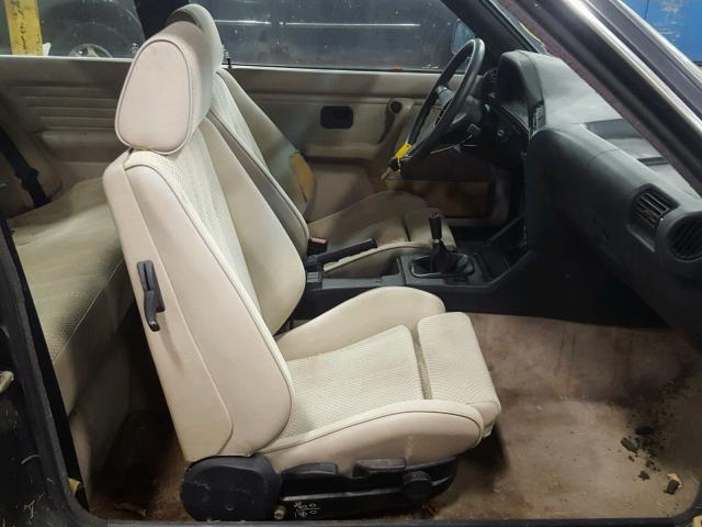 WBAAB5407F9507839 - 1985 BMW 325 E BLACK photo 5