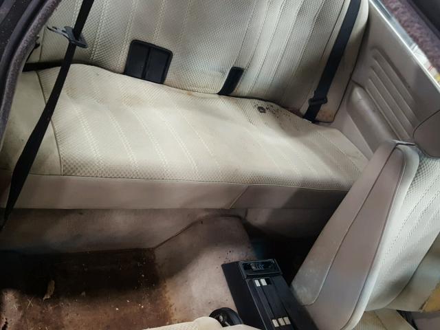 WBAAB5407F9507839 - 1985 BMW 325 E BLACK photo 6