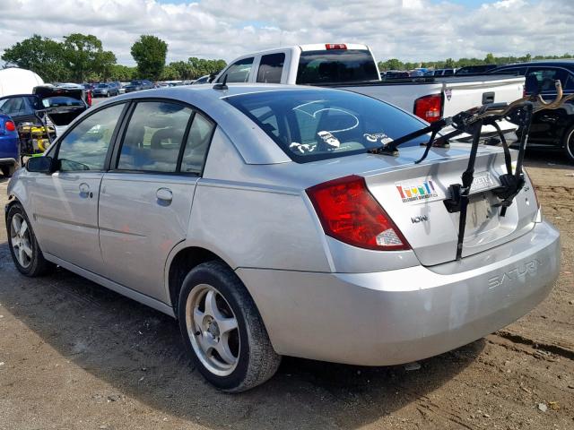 1G8AL55B46Z198938 - 2006 SATURN ION LEVEL SILVER photo 3