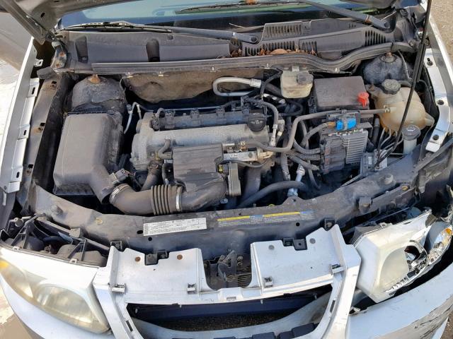 1G8AL55B46Z198938 - 2006 SATURN ION LEVEL SILVER photo 7