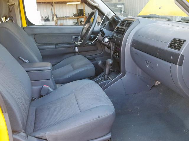 5N1ED28Y04C657526 - 2004 NISSAN XTERRA XE YELLOW photo 5