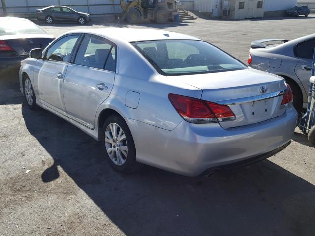 4T1BK3DB6BU377195 - 2011 TOYOTA AVALON BAS Күміс фото 3