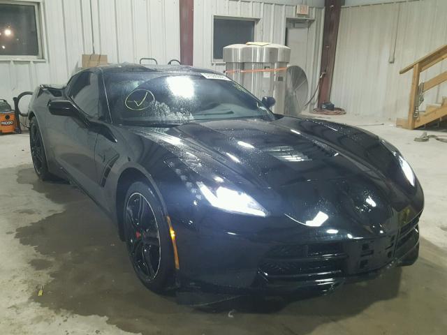 1G1YB2D76G5117782 - 2016 CHEVROLET CORVETTE S BLACK photo 1