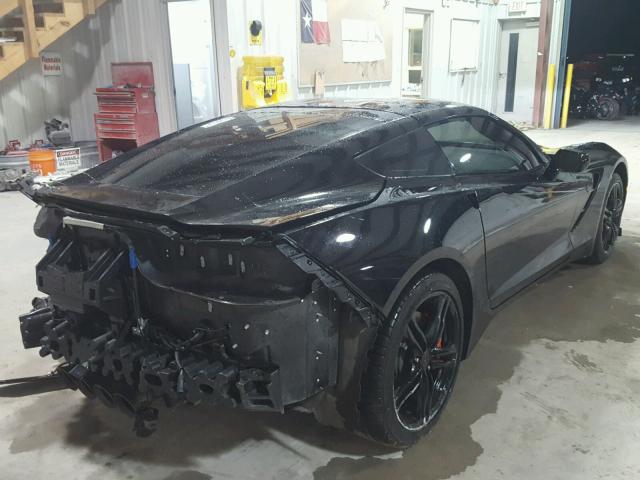 1G1YB2D76G5117782 - 2016 CHEVROLET CORVETTE S BLACK photo 4