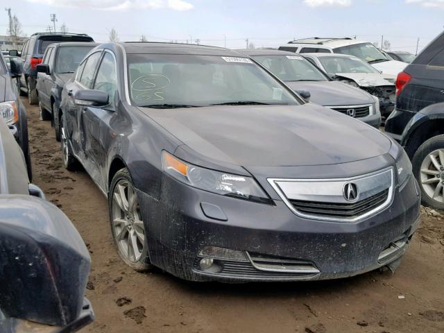 19UUA9F79DA800773 - 2013 ACURA TL ADVANCE BLACK photo 1