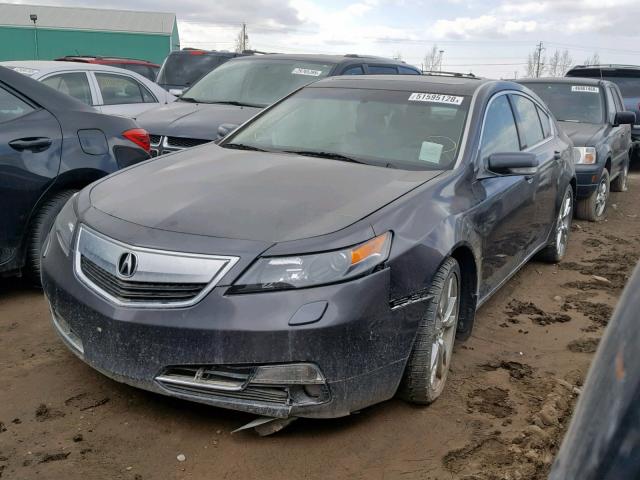 19UUA9F79DA800773 - 2013 ACURA TL ADVANCE BLACK photo 2