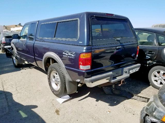 1FTZR15X7XPB97033 - 1999 FORD RANGER SUP BLUE photo 3