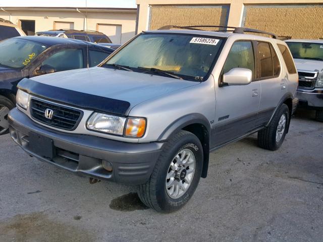 4S6DM58W214405835 - 2001 HONDA PASSPORT E 银色 照片 2