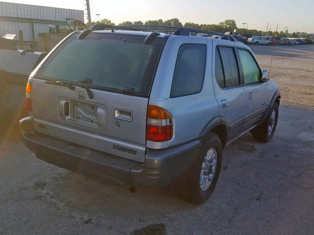 4S6DM58W214405835 - 2001 HONDA PASSPORT E 银色 照片 4