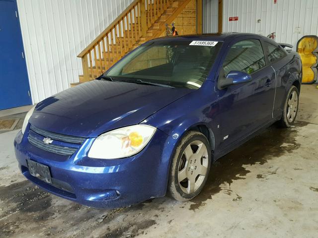 1G1AM15BX67736820 - 2006 CHEVROLET COBALT SS BLUE photo 2