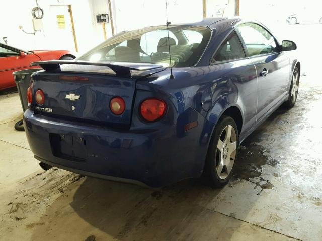 1G1AM15BX67736820 - 2006 CHEVROLET COBALT SS BLUE photo 4