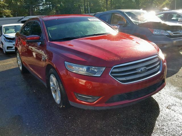 1FAHP2E81DG180066 - 2013 FORD TAURUS SEL RED photo 1