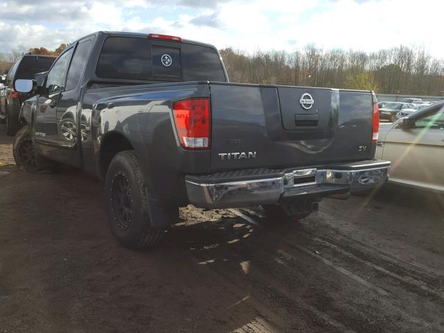 1N6AA0CA1CN320096 - 2012 NISSAN TITAN S GRAY photo 3