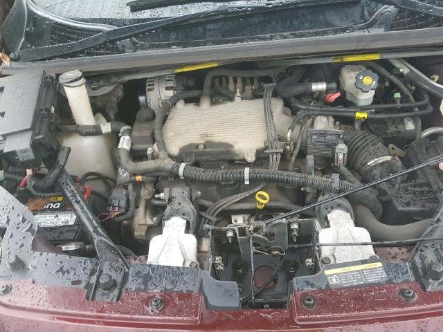 1GNDV33L86D193744 - 2006 CHEVROLET UPLANDER L BURGUNDY photo 7