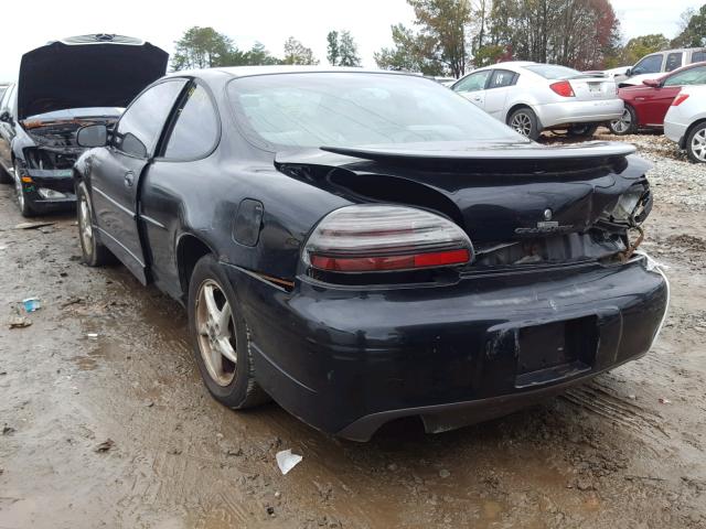 1G2WP12K12F266352 - 2002 PONTIAC GRAND PRIX BLACK photo 3