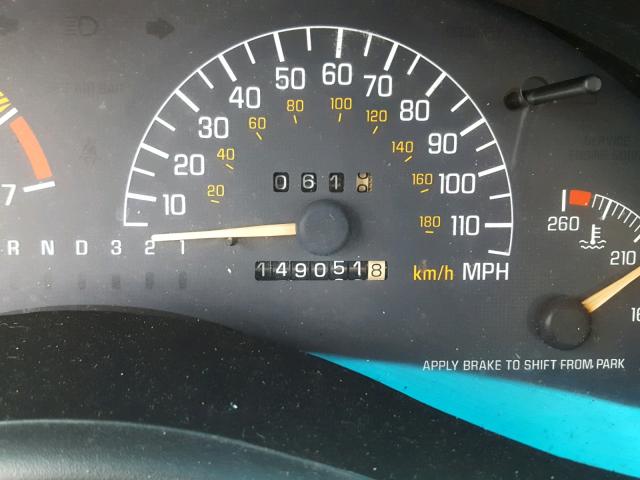 1G2WP12K12F266352 - 2002 PONTIAC GRAND PRIX BLACK photo 8