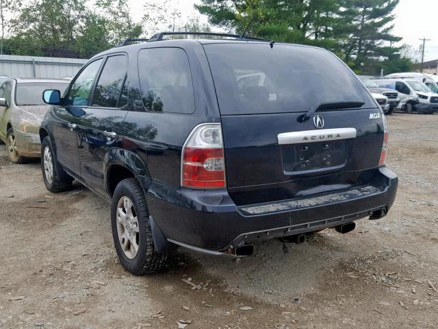 2HNYD18764H540771 - 2004 ACURA MDX TOURIN BLACK photo 3