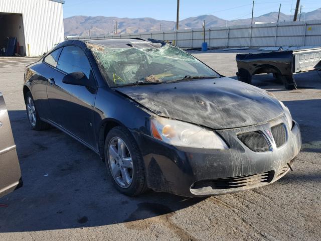 1G2ZH17N484198551 - 2008 PONTIAC G6 GT BLACK photo 1