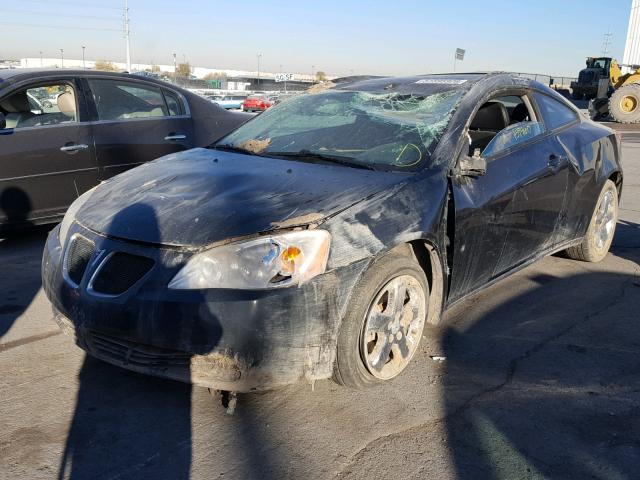 1G2ZH17N484198551 - 2008 PONTIAC G6 GT BLACK photo 2