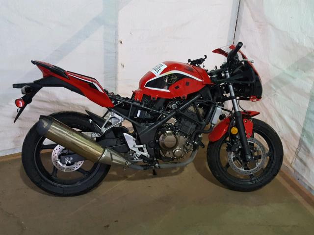 MLHNC5104H5300550 - 2017 HONDA CBR300 R RED photo 9