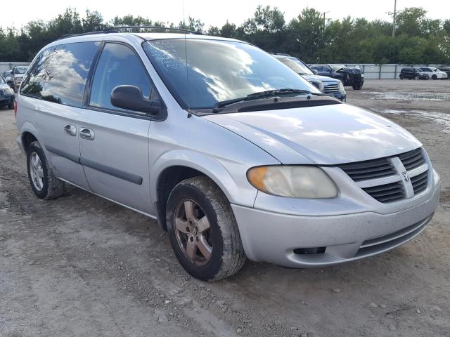 1D4GP45R26B607526 - 2006 DODGE CARAVAN SX SILVER photo 1