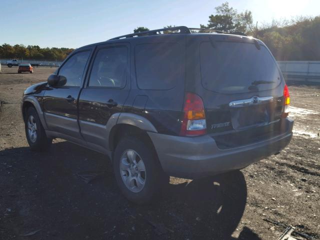 4F2CZ06194KM16867 - 2004 MAZDA TRIBUTE ES BLACK photo 3