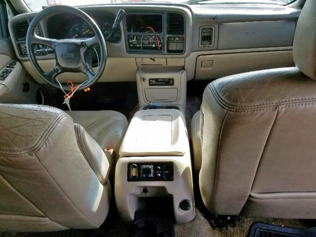 1GKEK13T71R170613 - 2001 GMC YUKON WHITE photo 9