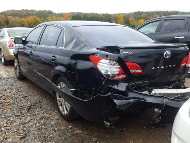 4T1BK36B98U282457 - 2008 TOYOTA AVALON XL BLACK photo 3