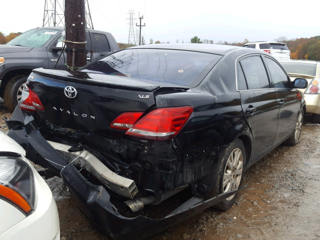 4T1BK36B98U282457 - 2008 TOYOTA AVALON XL BLACK photo 4