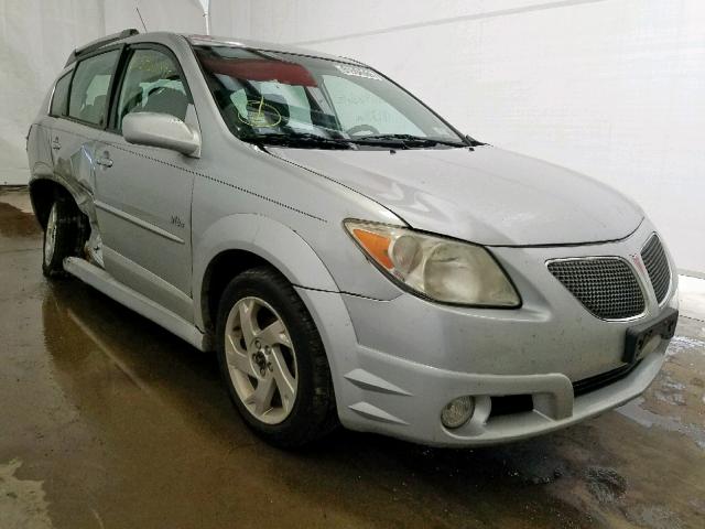 5Y2SL65888Z422350 - 2008 PONTIAC VIBE SILVER photo 1