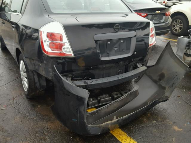 3N1AB61E17L676324 - 2007 NISSAN SENTRA 2.0 BLACK photo 9