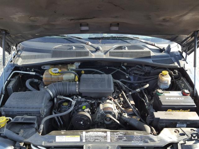 1J4GL58K52W320353 - 2002 JEEP LIBERTY LI BLUE photo 7