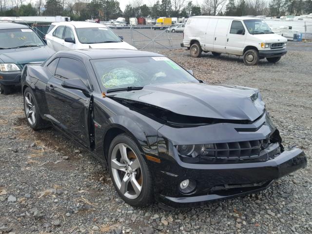 2G1FT1EW0B9159378 - 2011 CHEVROLET CAMARO 2SS BLACK photo 1