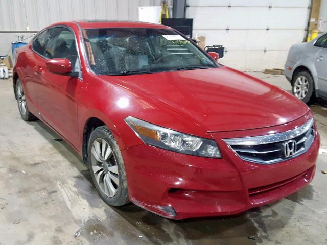 1HGCS1B86CA010547 - 2012 HONDA ACCORD EXL RED photo 1