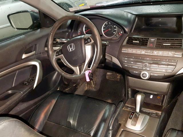 1HGCS1B86CA010547 - 2012 HONDA ACCORD EXL RED photo 9