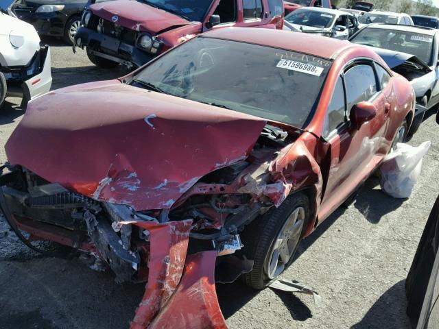 4A3AK24F59E027023 - 2009 MITSUBISHI ECLIPSE GS RED photo 2