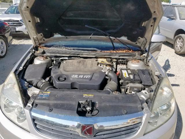 1G8ZV57797F288143 - 2007 SATURN AURA XR CREAM photo 7