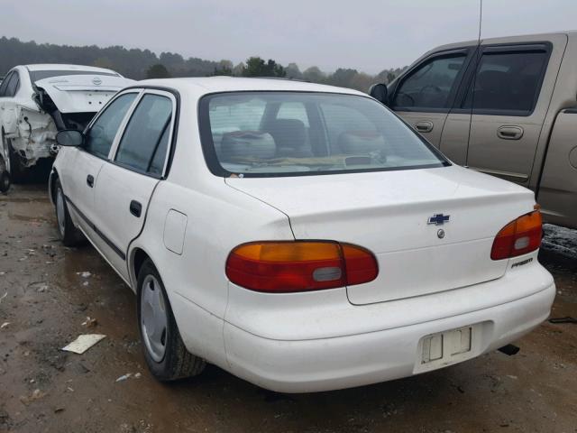 1Y1SK528X2Z415968 - 2002 CHEVROLET GEO PRIZM WHITE photo 3