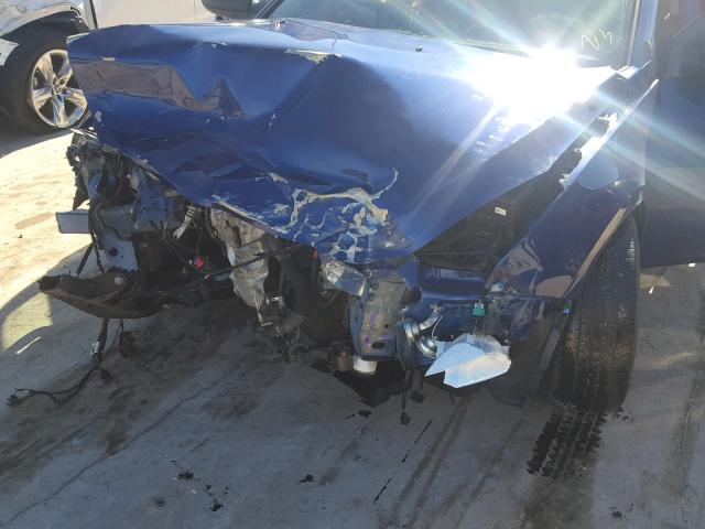 1G1PC5SH2C7272219 - 2012 CHEVROLET CRUZE LS BLUE photo 9