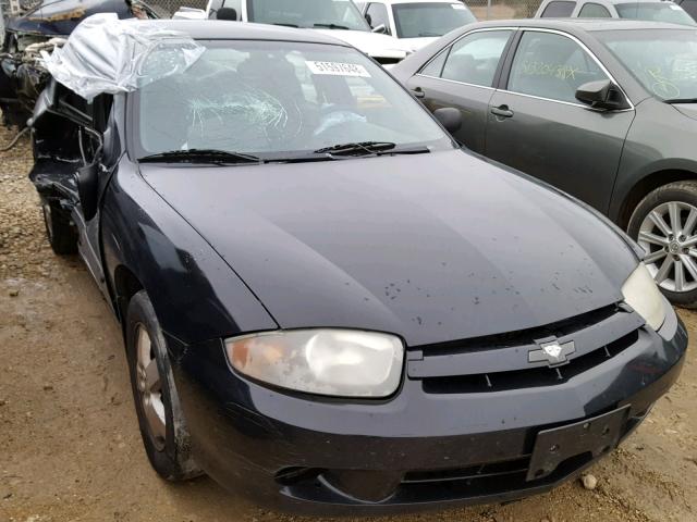 1G1JF52F337250788 - 2003 CHEVROLET CAVALIER L BLACK photo 1