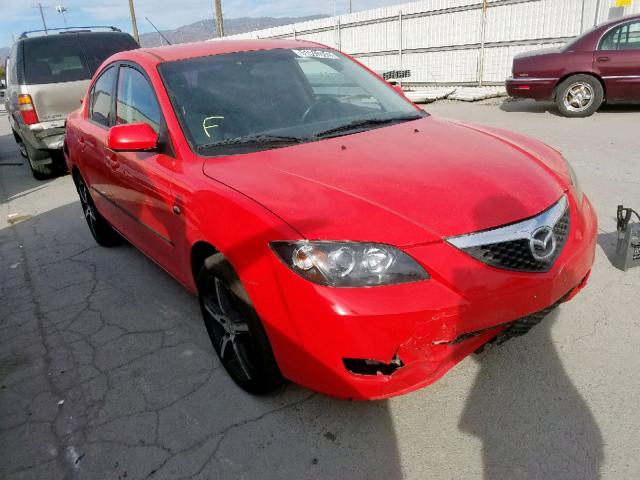 JM1BK12G971720985 - 2007 MAZDA 3 I RED photo 1