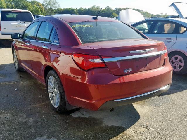 1C3CCBCG3DN577904 - 2013 CHRYSLER 200 LIMITED  photo 3